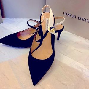 Giorgio Armani NWT Satin Heels